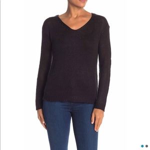 RDI lattice back knit sweater